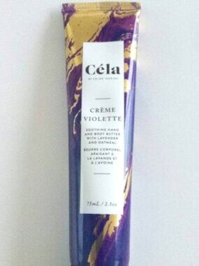 CÉLA Crème Violette Hand & Body Butter  2.5 oz / 75 mL  New Unused Original Seal